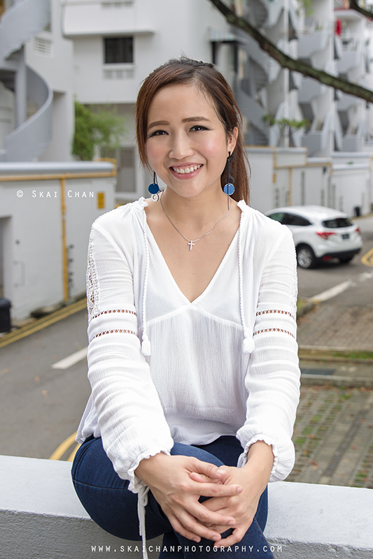Lifestyle portrait photoshoot session with Ivy Tan at Tiong Bahru