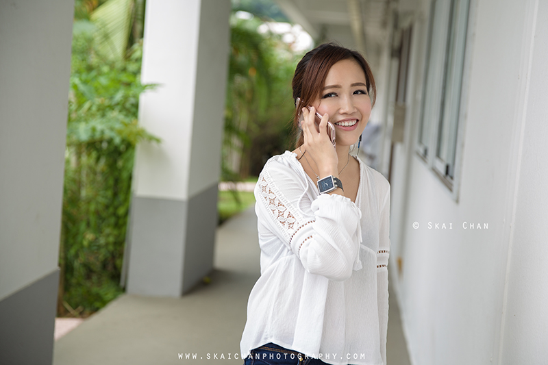 Lifestyle portrait photoshoot session with Ivy Tan at Tiong Bahru