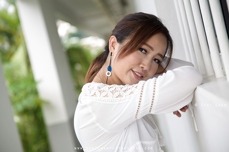 Lifestyle portrait photoshoot session with Ivy Tan at Tiong Bahru