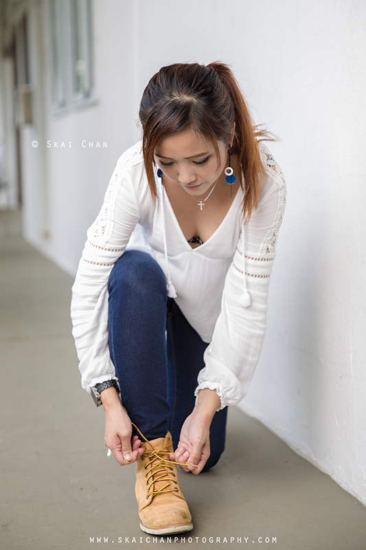 Lifestyle portrait photoshoot session with Ivy Tan at Tiong Bahru