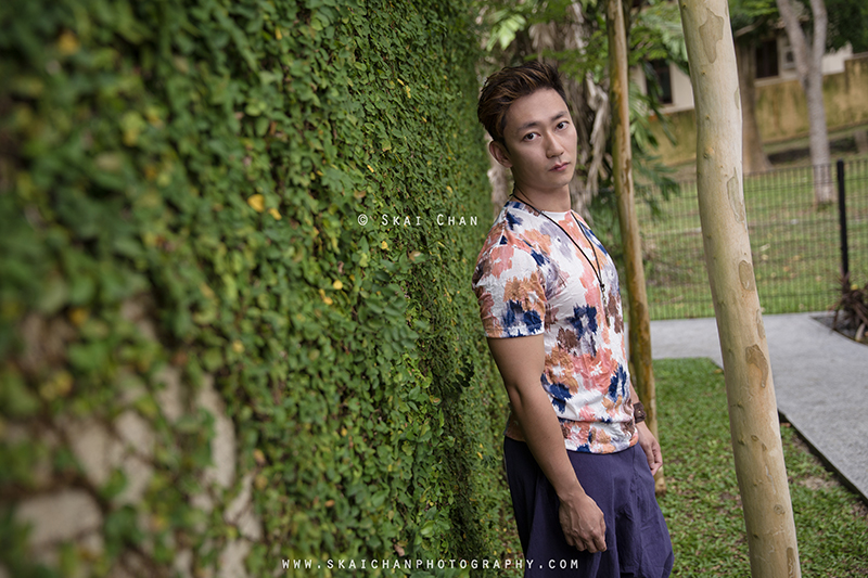 Boho themed men's fashion photoshoot session with Gilbert Lew at Lloyd's Inn