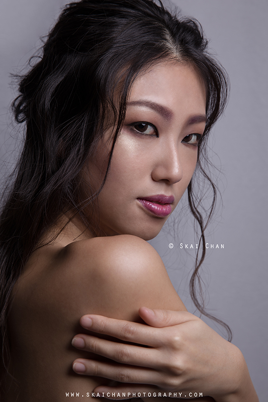 Beauty photoshoot session with Ng Shinyi at Tanjong Pagar (photography studio)