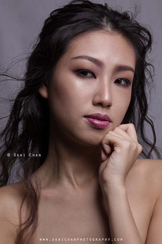 Beauty photoshoot session with Ng Shinyi at Tanjong Pagar (photography studio)