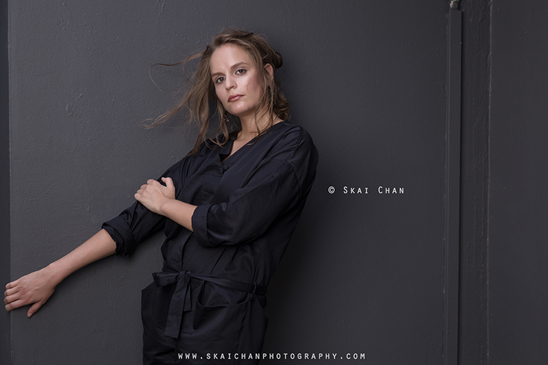 Fashion photoshoot session with Camille Roux at Duxton Hill