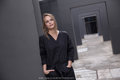 Outdoor Fashion Photoshoot - Camille Roux @ Duxton Hill