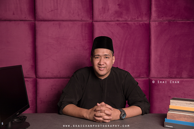 Corporate portrait photoshoot session with Farhan Chin at Craft By 3 showroom