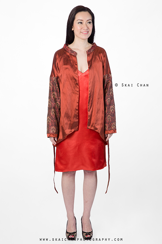 Commercial fashion catalogue photoshoot session with Priscilla Tang for Singapore Fashion Runway at Enabling Village