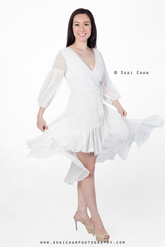 Commercial fashion catalogue photoshoot session with Priscilla Tang for Singapore Fashion Runway at Enabling Village