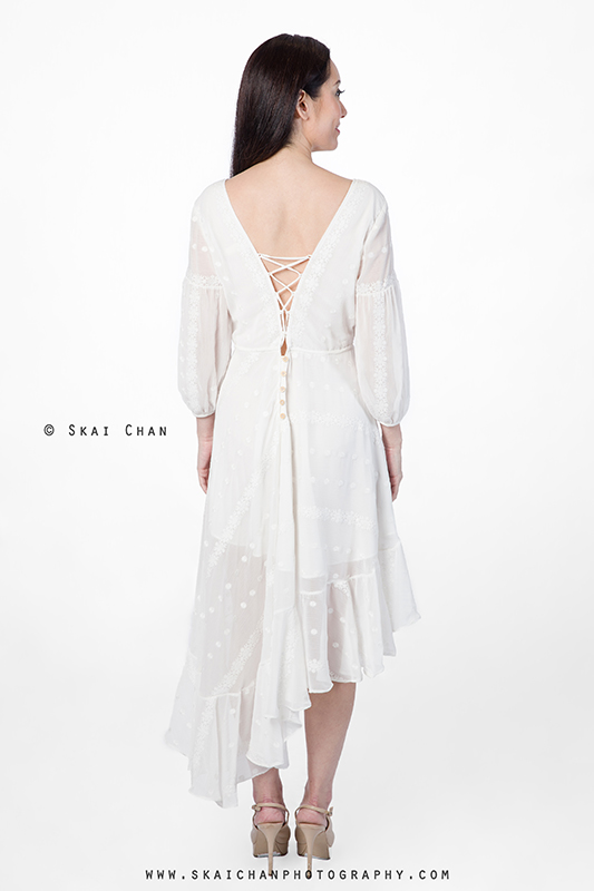 Commercial fashion catalogue photoshoot session with Priscilla Tang for Singapore Fashion Runway at Enabling Village