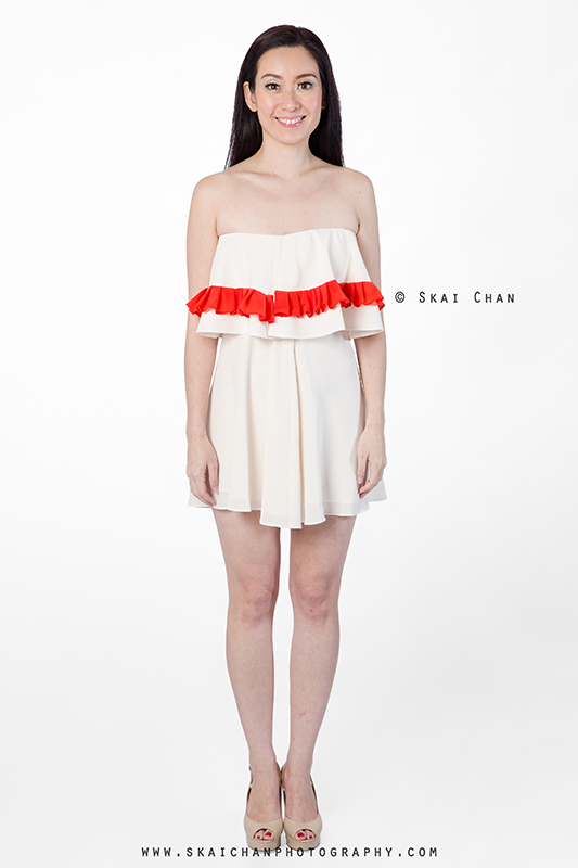 Commercial fashion catalogue photoshoot session with Priscilla Tang for Singapore Fashion Runway at Enabling Village