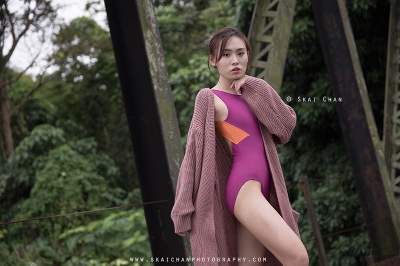 Outdoor dance photoshoot session with Teo Shu Ying at Railway bridge near The Rail Mall