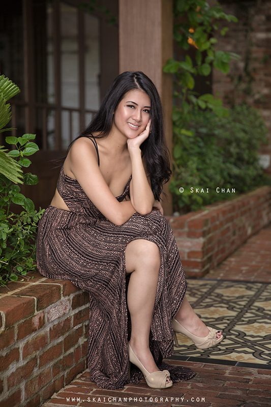 Lifestyle portrait photoshoot session with Havanah Zandrea at Marina Bay Sands (MBS) Hotel