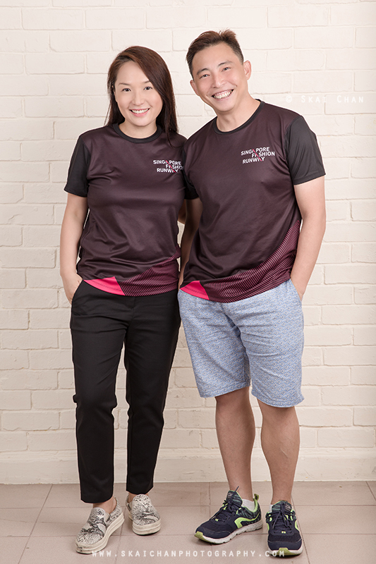 Modelling portfolio photoshoot session with Andrew & Eileen at Mountbatten Vocational School