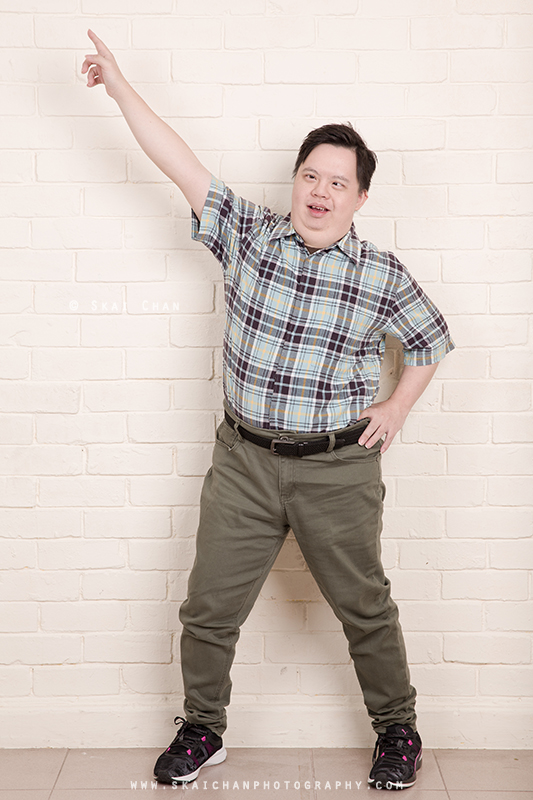 Modelling portfolio photoshoot session with Cheok Hon at Mountbatten Vocational School