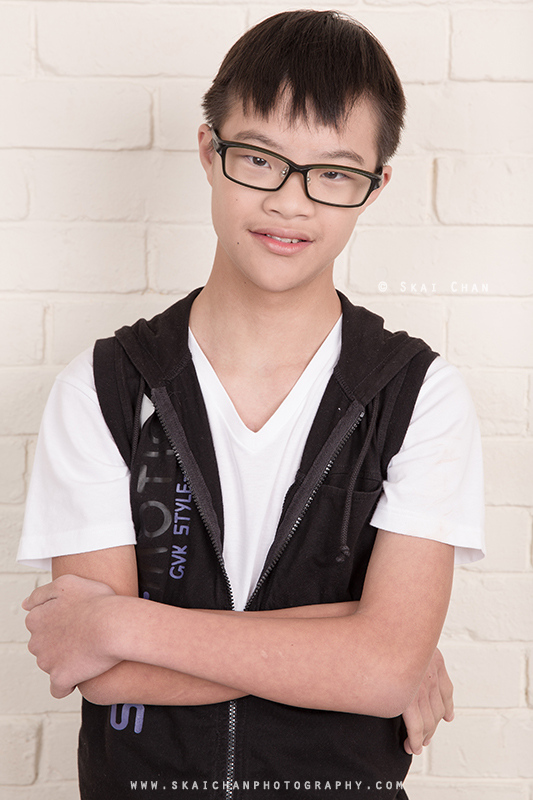 Modelling portfolio photoshoot session with Sijun at Mountbatten Vocational School