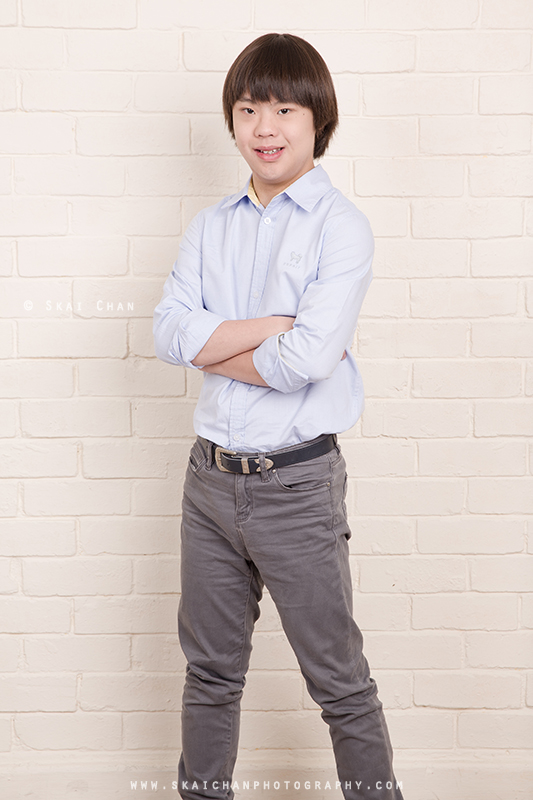 Modelling portfolio photoshoot session with Timothy at Mountbatten Vocational School