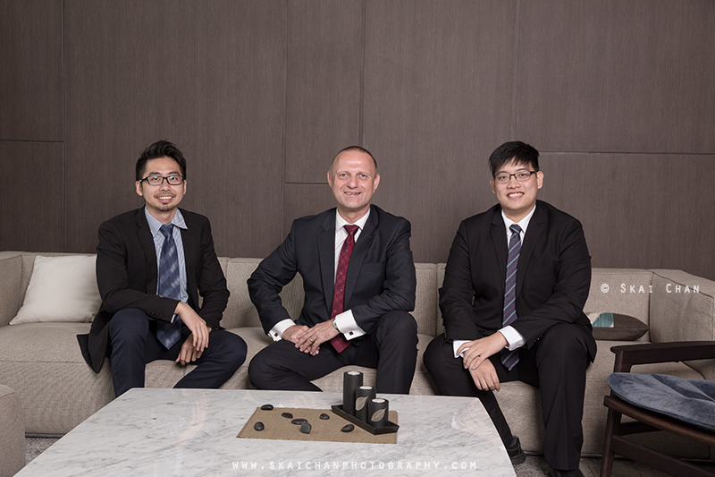 Corporate business group photoshoot session with Infunde Development at Corals at Keppel Bay