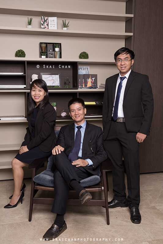 Corporate business group photoshoot session with Infunde Development at Corals at Keppel Bay