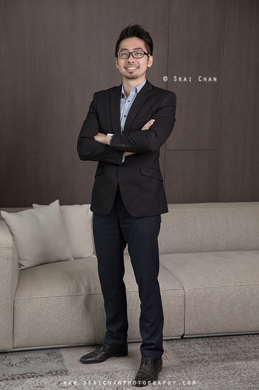 Corporate portrait photoshoot session with Infunde Development at Corals at Keppel Bay