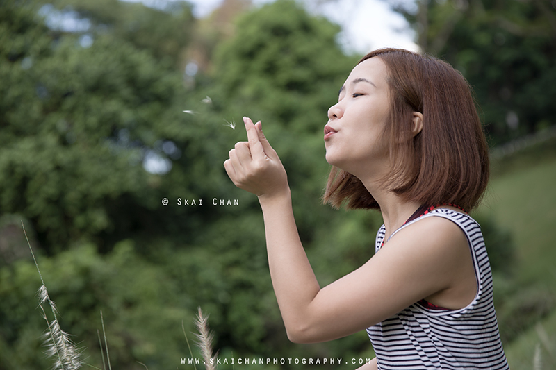 Hiking portrait photoshoot session with Amber Nguyen Trang at Mount Faber (Southern Ridges)