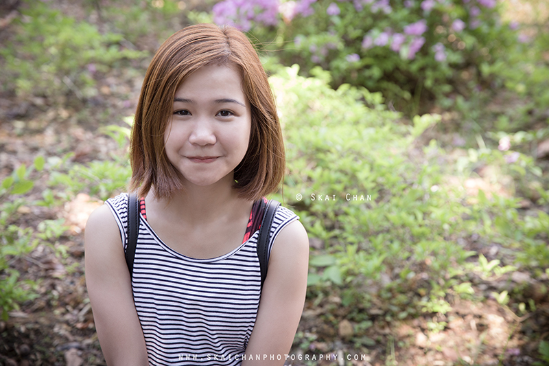Hiking portrait photoshoot session with Amber Nguyen Trang at Terrace Garden (Southern Ridges)