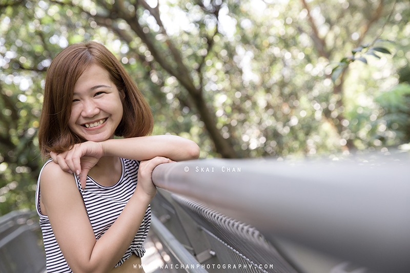 Hiking portrait photoshoot session with Amber Nguyen Trang at Forest Walk (Southern Ridges)