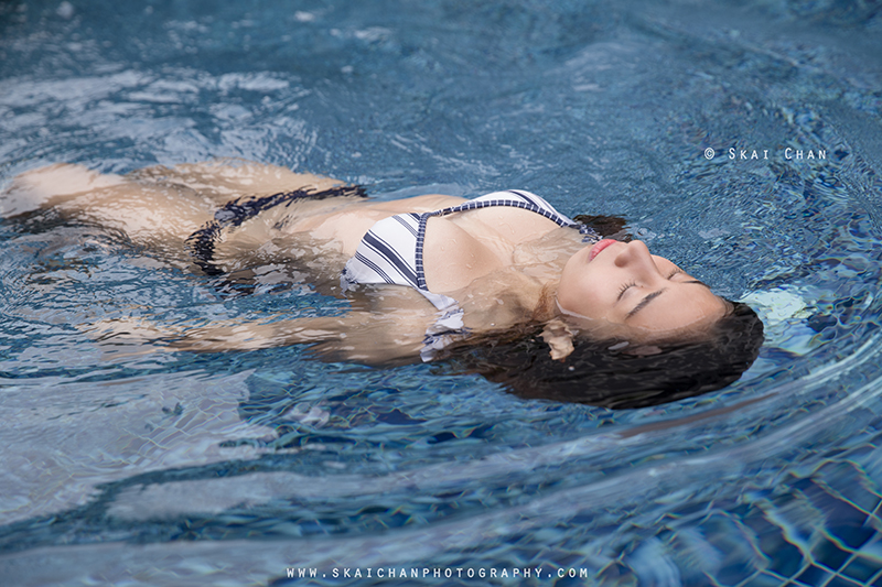 Bikini portrait photoshoot session with fitness model Regina Umali at Palm Isle