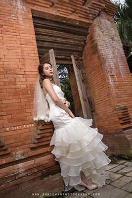 Indoor & Outdoor High-End Bridal Photoshoot - Hilary @ Gillman Barracks