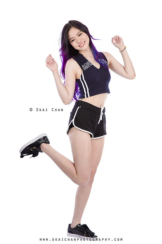 Modelling portfolio photoshoot session with Ashley Xuanxuan at Tanjong Pagar