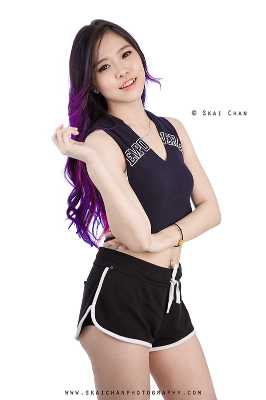 Modelling portfolio photoshoot session with Ashley Xuanxuan at Tanjong Pagar