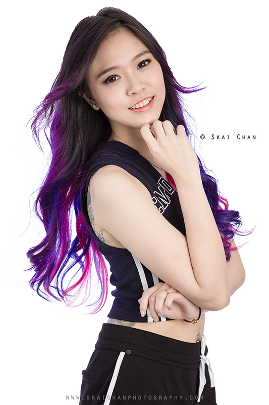 Modelling portfolio photoshoot session with Ashley Xuanxuan at Tanjong Pagar