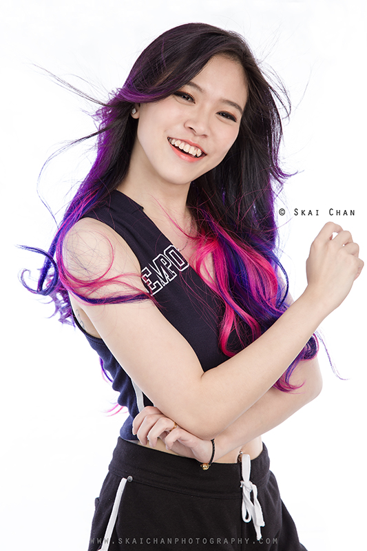 Modelling portfolio photoshoot session with Ashley Xuanxuan at Tanjong Pagar