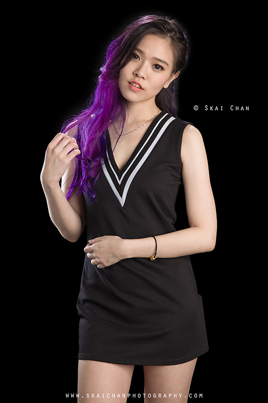 Modelling portfolio photoshoot session with Ashley Xuanxuan at Tanjong Pagar