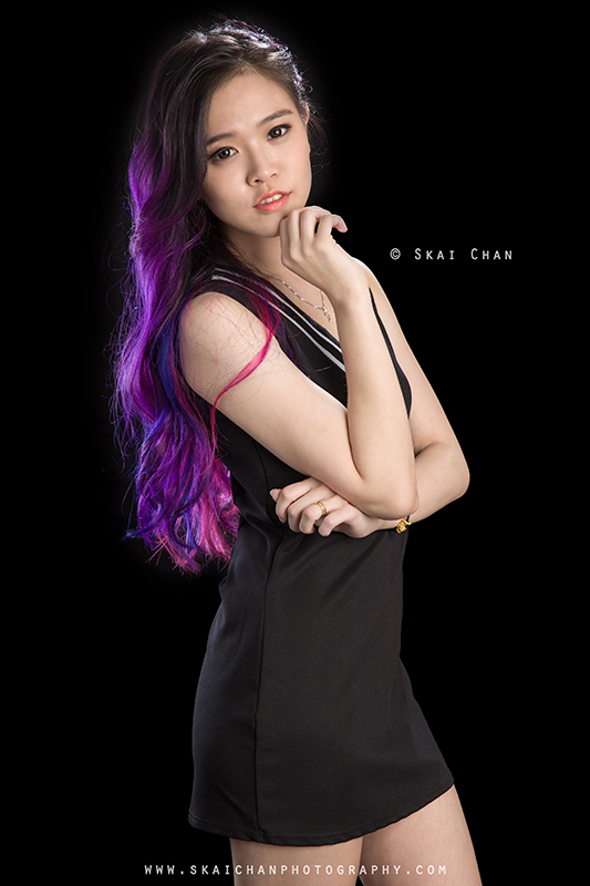 Modelling portfolio photoshoot session with Ashley Xuanxuan at Tanjong Pagar