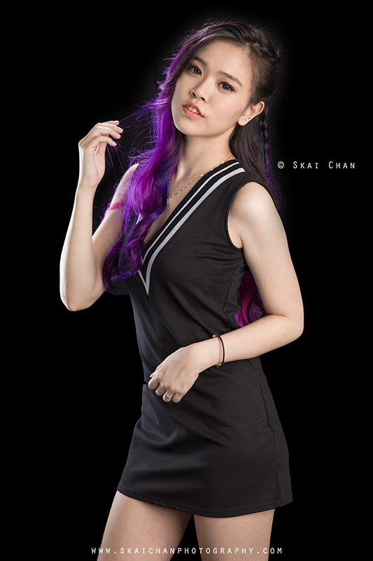 Modelling portfolio photoshoot session with Ashley Xuanxuan at Tanjong Pagar
