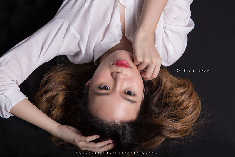 Modelling portfolio photoshoot session with Debbie Tan at Tanjong Pagar (photography studio)