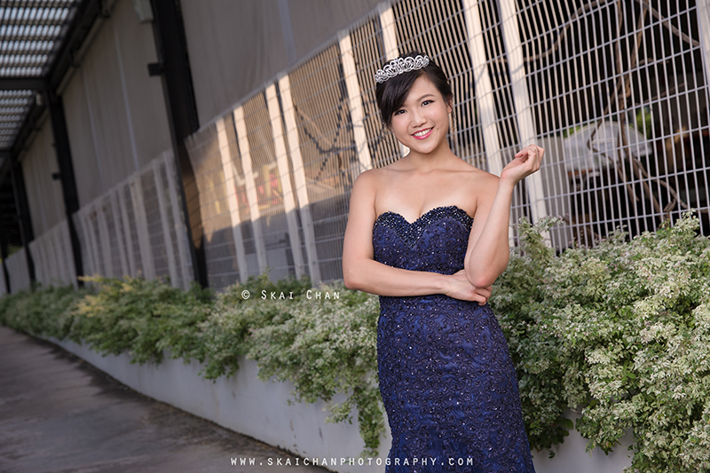 Bridal photoshoot session with Sharon Ng at HortPark