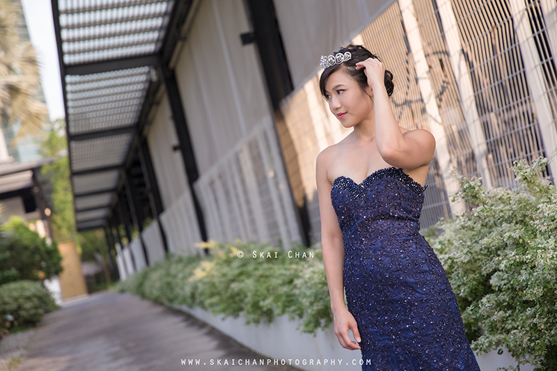 Bridal photoshoot session with Sharon Ng at HortPark
