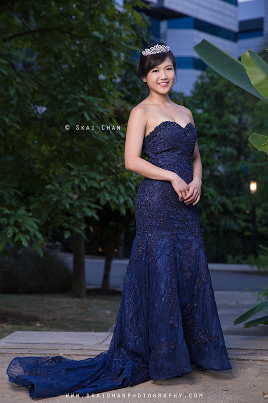 Bridal photoshoot session with Sharon Ng at HortPark