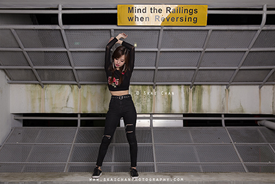 Indoor High-End Carpark Fashion Photoshoot - Xue Ting @ Carpark, Jurong West