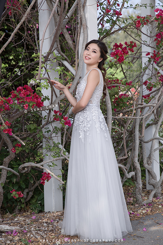 Bridal shoot with beautiful Ayumi