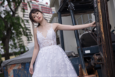 Outdoor High-End Bridal Photoshoot - Hilary @ Pearl's Hill Terrace