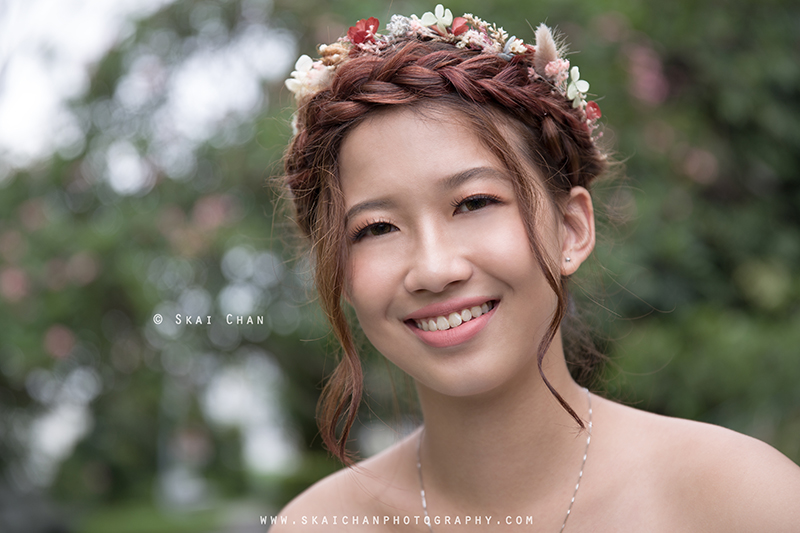 Bridal photoshoot session with Melanie at Pearl's Hill City Park