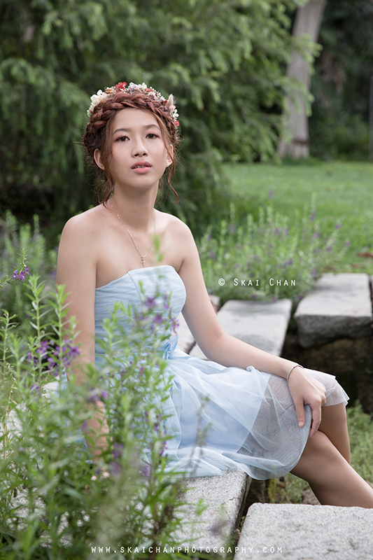 Bridal photoshoot session with Melanie at Pearl's Hill City Park