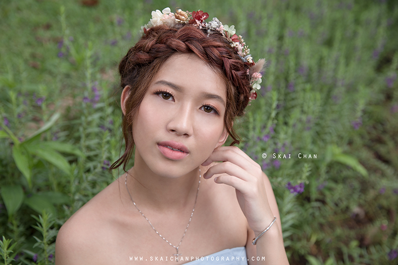 Bridal photoshoot session with Melanie at Pearl's Hill City Park