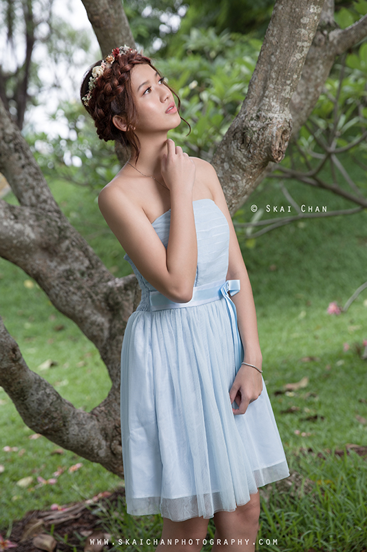 Bridal photoshoot session with Melanie at Pearl's Hill City Park