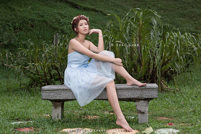 Bridal shoot with beautiful Melanie