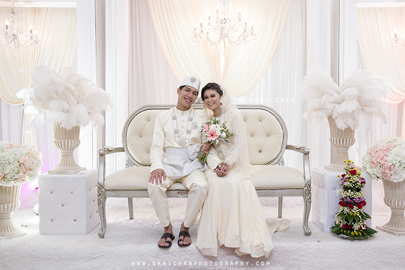 Malay wedding photoshoot session with Ridhwan & Ashikin at The Grassroots' Club