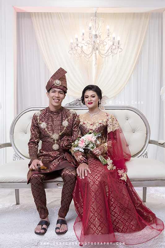 Malay wedding photoshoot session with Ridhwan & Ashikin at The Grassroots' Club