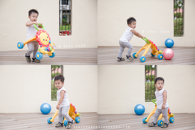 Children photoshoot session with Nicholas Chan Jun En at home